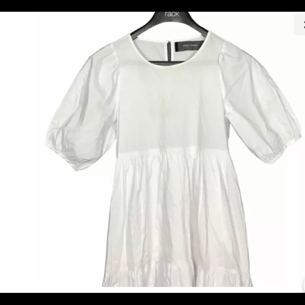 Code X Mode White Tiered Dress - image 6